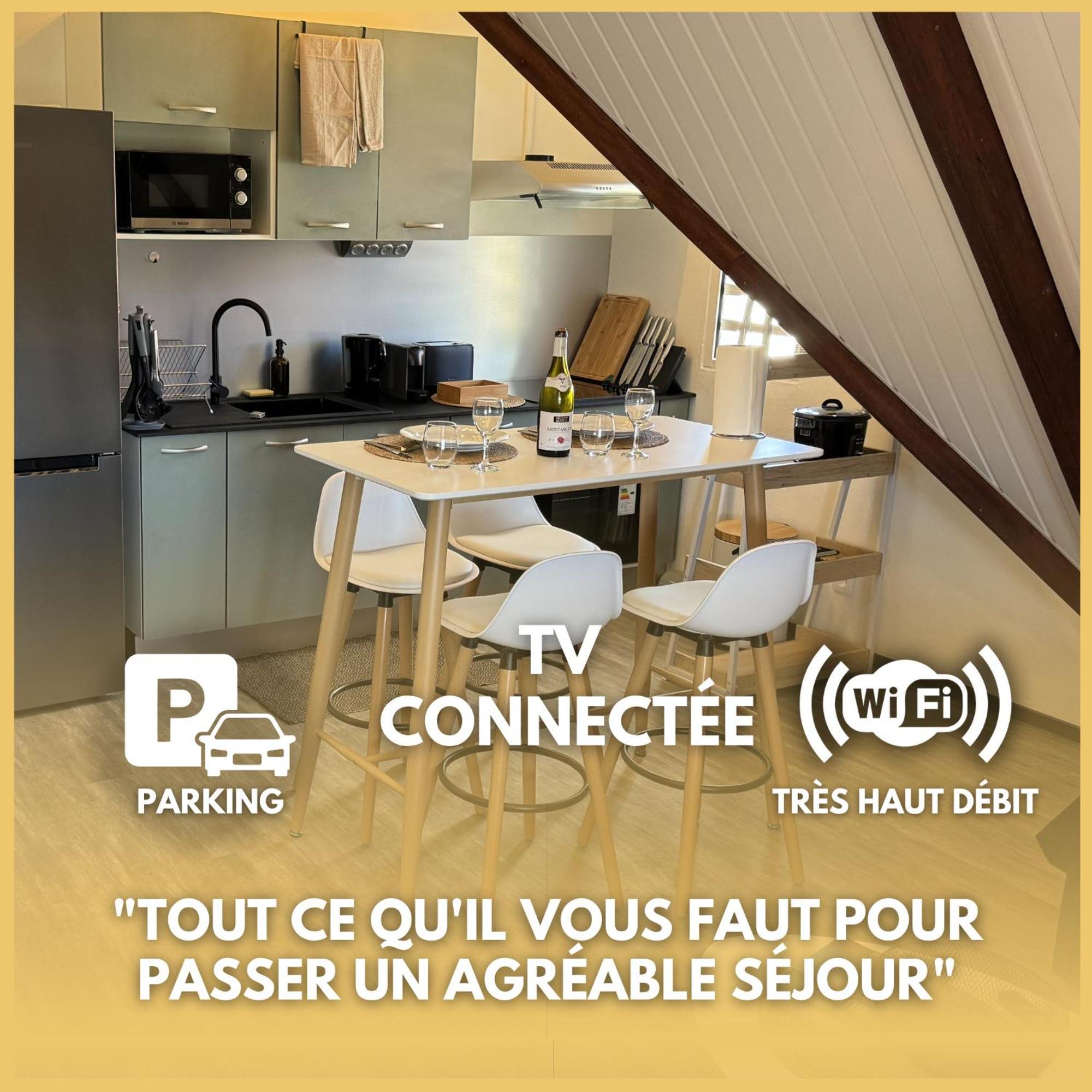 T2 Le Cosy, Au Coeur De Montjoly, Parking, Clim Lejlighed Remire-Montjoly Eksteriør billede